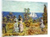 Viewing the Sailboat, c.1907-1910 by Maurice Brazil Prendergast