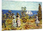 Viewing the Sailboat, c.1907-1910 by Maurice Brazil Prendergast