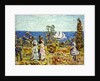 Viewing the Sailboat, c.1907-1910 by Maurice Brazil Prendergast