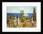 Viewing the Sailboat, c.1907-1910 by Maurice Brazil Prendergast