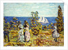 Viewing the Sailboat, c.1907-1910 by Maurice Brazil Prendergast
