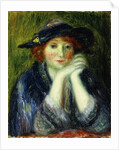 Portrait Study of an Artist's Model by William James Glackens