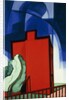Blue Above, 1935 by Oscar Florianus Bluemner