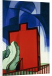 Blue Above, 1935 by Oscar Florianus Bluemner