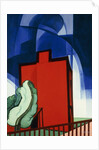 Blue Above, 1935 by Oscar Florianus Bluemner