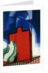 Blue Above, 1935 by Oscar Florianus Bluemner