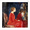 The Red Dress by Charles Webster Hawthorne