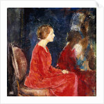 The Red Dress by Charles Webster Hawthorne