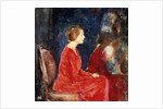 The Red Dress by Charles Webster Hawthorne
