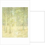 A Woodland Scene by Emil Carlsen