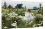 Among the Wildflowers, by Charles Courtney Curran