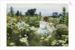 Among the Wildflowers, by Charles Courtney Curran