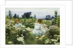Among the Wildflowers, by Charles Courtney Curran