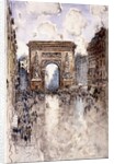 La Porte St. Denis, Paris, by Frank Myers Boggs