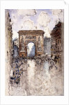 La Porte St. Denis, Paris, by Frank Myers Boggs