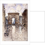 La Porte St. Denis, Paris, by Frank Myers Boggs