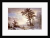 Valley of the Yosemite -Snow Fall, by Albert Bierstadt