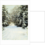 Snow-Laden Trees, 1887 by Walter Launt Palmer