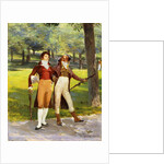 Dandies in the Park by Ignaz-Marcel Gaugengigl