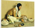 The Pottery Maker by Eanger Irving Couse