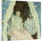 Study for 'Blue Curtains', c.1924 by Frederick Carl Frieseke