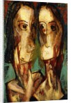 Two Heads, c.1928 by Alfred Henry Maurer