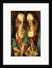 Two Heads, c.1928 by Alfred Henry Maurer