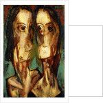 Two Heads, c.1928 by Alfred Henry Maurer