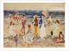 On the Beach, c.1920-23 by Maurice Brazil Prendergast