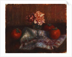 Roses and Persimmons by William James Glackens