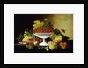 Still Life with Strawberries by Severin Roesen