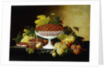 Still Life with Strawberries by Severin Roesen