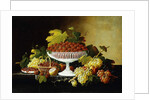 Still Life with Strawberries by Severin Roesen
