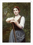 Peasant Girl, 1889 by Daniel Ridgway Knight
