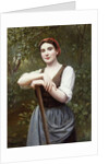 Peasant Girl, 1889 by Daniel Ridgway Knight