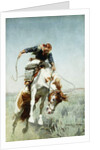 Bronco Rider, 1908 by William Herbert 'Buck' Dunton