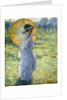 Woman with a Parasol, c.1906 by Frederick Carl Frieseke