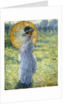 Woman with a Parasol, c.1906 by Frederick Carl Frieseke