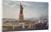 Liberty Island, New York Harbor, 1883 by Fred Pansing
