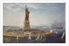 Liberty Island, New York Harbor, 1883 by Fred Pansing