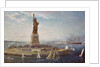 Liberty Island, New York Harbor, 1883 by Fred Pansing