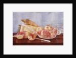 Still-life with Peaches by Claude Raguet Hirst