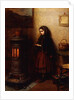 Warming Her Hands, 1862 by Eastman Johnson