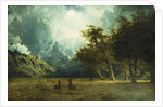 Storm on Laramie Peak by Albert Bierstadt