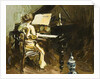 Woman at the Piano by George Oberteuffer