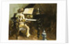 Woman at the Piano by George Oberteuffer