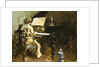 Woman at the Piano by George Oberteuffer