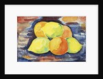 Fruit Still Life by Marsden Hartley