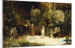 The Fencing Lesson, c.1879 by Walter Gay