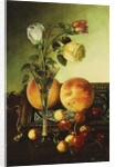 Roses, Peaches and Cherries, 1891 by Robert Spear Dunning